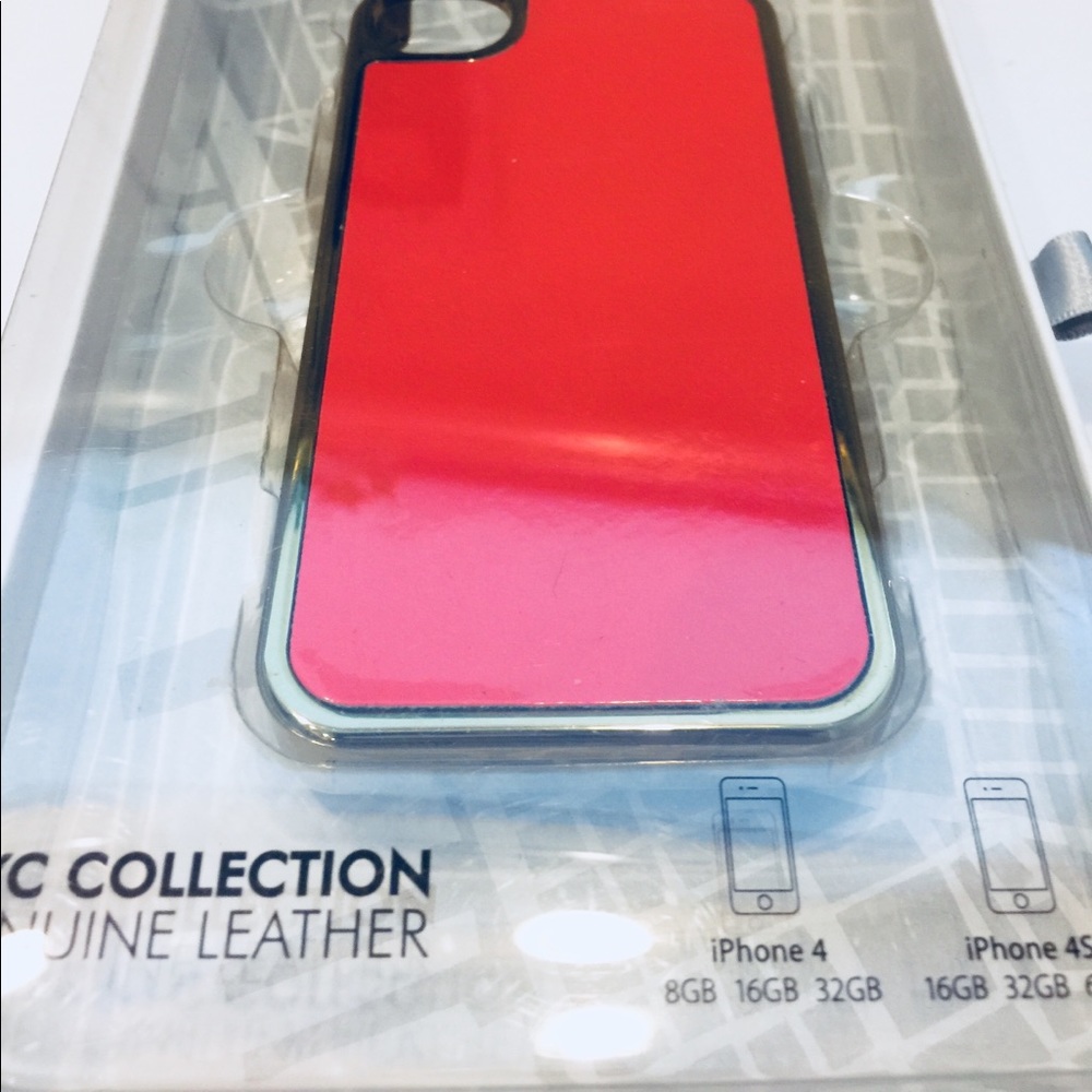 Coral case iPhone 4, 4S. New!!